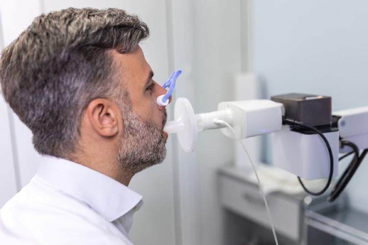 prueba de espirometría